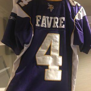 NFL Brett Favre Vikings jersey #4
